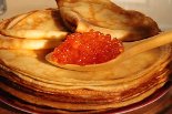 Блины с икрой